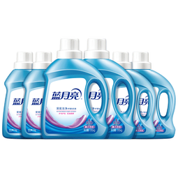 蓝月亮 深层洁净洗衣液全瓶装:1.95kg瓶*2+1kg瓶*4 薰衣草香 强效去污 