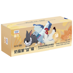 LEGENDSANDY蓝氏猫主食罐头幼猫奶糕湿粮羊奶幼猫离乳期营养混合口味40g*6罐 