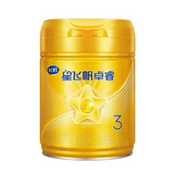 飞鹤星飞帆卓睿幼儿配方奶粉3段(1-3岁)750g*6 28天新鲜直达 老爸抽检 