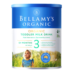 贝拉米（Bellamy's）澳洲原装进口有机婴幼儿配方奶粉3段(12-36个月) 原生HMO 【新客立减】900g/罐 