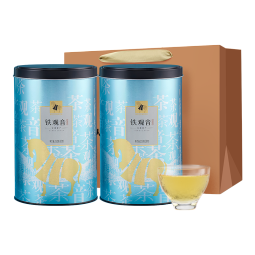 八马茶业乌龙茶 安溪铁观音 清香型一级500g 罐装茶叶 非遗传承技艺 