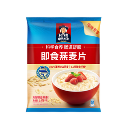 桂格（QUAKER）即食燕麦片1478克 营养早餐 膳食纤维 零添加白砂糖