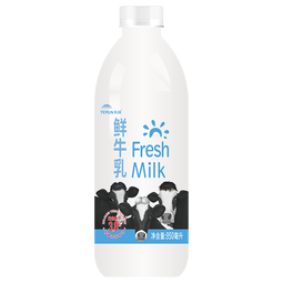 天润（TERUN）TERUN 新疆产地 鲜牛乳3.8g巴氏杀菌鲜奶家庭生鲜装950ml*1瓶  