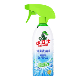水卫士浴室清洁剂 玻璃清洁剂瓷砖浴缸水龙头花洒除水垢清洁剂除水卫仕 浴室清洁剂500g*1瓶