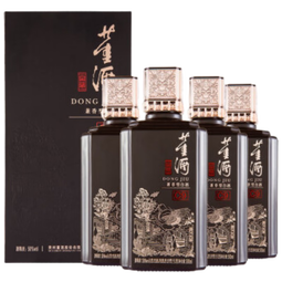 董酒  窖藏 C9 董酱兼香型白酒 50度 500ml*4瓶 整箱装 升学宴