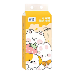 蓝漂1000张悬挂式抽纸底部挂抽式面巾本色擦手纸 1000张*3提【无挂钩】
