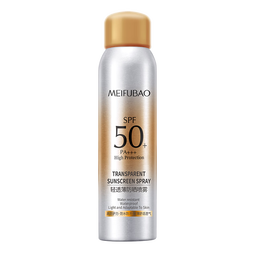 美肤宝轻透薄防晒喷雾180ml清爽SPF50+防水防汗防紫外线学生军训