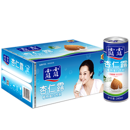 露露杏仁露240ml*20罐植物蛋白奶饮料整箱聚餐多规格口味新品养生 【礼袋】经典240ml*20罐