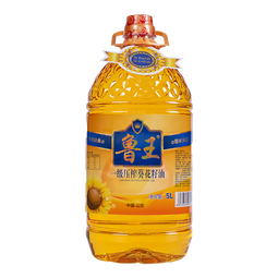 鲁王 一级压榨葵花籽油 清淡不油腻健康食用油 厂家直发 厨房好粮油 【5L】一级压榨大桶