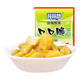 【限时特惠】重庆涪陵特产榨菜芯口口脆50g去皮小包装早餐下饭菜 榨菜芯50g*50包 