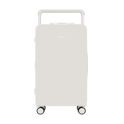 途加TUPLUS 印象经典行李箱后置宽拉杆箱大容量旅行箱 睡莲白 28英寸 