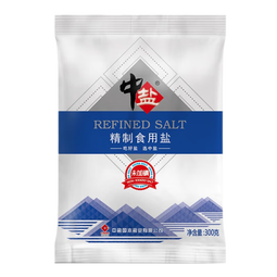 中盐精制食用盐未加碘无碘盐巴细盐深井矿盐食盐家用不加碘整包批发 精制食用盐（未加碘）300g*6袋