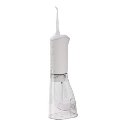博皓（prooral）冲牙器便携式洗牙器家用牙齿冲洗器洁牙器水牙线 牙垢清除器口腔护理预防牙结石 送生日礼物 F38 象牙白 标配 2支喷头