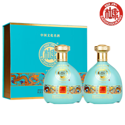 白水杜康（BAISHUIDUKANG）【花好月圆】52度浓香型白酒500ml*6瓶整箱高端礼盒中秋送礼必备 52度 500mL 6瓶 高端礼盒装 