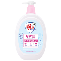 雕牌高奢香水香氛内衣洗衣液内裤99.99%除菌除螨专用洗衣液持久留香 【专研配方】1kg*1瓶