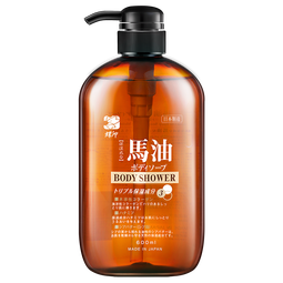 蝶印 日本原装进口 北海道马油 保湿精华沐浴露 600ml