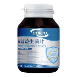 BUIQO益生菌肠胃益生菌高活性儿童成人胃消化口腔异味专利菌 1瓶（60粒/瓶）
