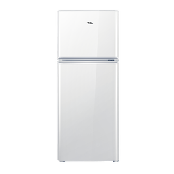 TCL 116升迷你双门养鲜小冰箱白色 均匀制冷 低音环保 宿舍租房小型节能冰箱 R116L5-B