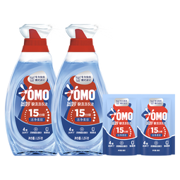 奥妙（OMO）【吴磊推荐】快洗洗衣液5.2斤 15分钟速净 顽渍不用搓 