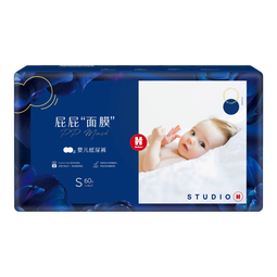 好奇（Huggies）蓝标屁屁面膜纸尿裤S60(4-8kg)尿不湿【护臀降红30%】