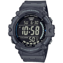 卡西欧（CASIO）运动手表AE-1500系列 休闲防水多功能学生手表 男士生日礼物礼品 AE-1500WH-8BVDF（单排扣款） 