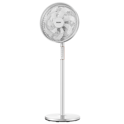 海尔（Haier）七叶轻音立式电风扇京东自营家用落地扇台立两用风扇落地远距大风量节能摇头宿舍电扇  HFS-J3546B