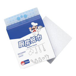 厨房纸巾加厚食品级厨房用纸悬挂抽取式抹布可水洗吸油（包装随机 厨房纸巾 2层 200抽*1提