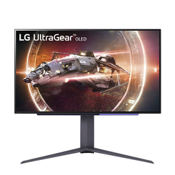 LG 27GS95QE 26.5英寸 OLED 2K 240Hz 电竞显示器 HDR400 0.03ms响应 AGLR防眩光 HDMI2.1 升降旋转 27GS95QE OLED/2K/240Hz 