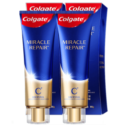 高露洁（Colgate）氨基酸牙膏90g×2支 改善牙龈 去牙渍去黄去口臭新老包装随机发货 