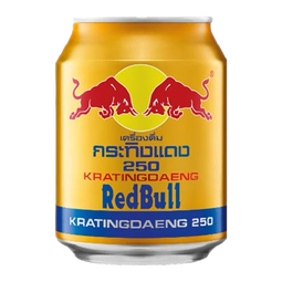 红牛（RedBull）泰版维生素牛磺酸能量饮料250ml*24罐/箱 功能饮料 长假开车必备 