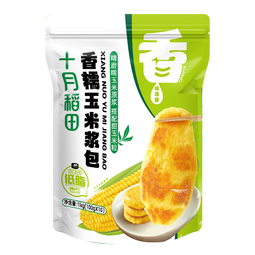 十月稻田 香糯玉米浆包  1kg*1袋（100g*10小包）【尝鲜】 