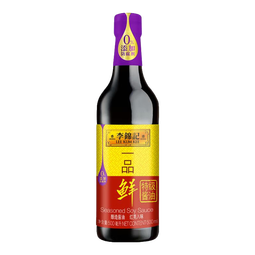 李锦记调味品组合套装 厨房调味料 生抽酱油老抽蚝油豉油香醋香油组合装 一品鲜特级酱油500ml*2 
