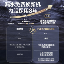 万和（Vanward）【小白云T4】60升电热水器家用储水式 2200W速热节能出租屋小型专利防电墙保护国家补贴15%