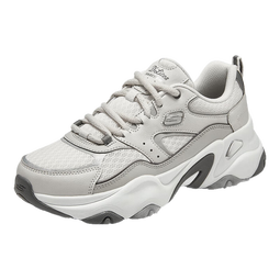 斯凯奇（Skechers）女鞋夏季厚底增高运动鞋透气百搭轻便软底休闲鞋熊猫鞋150521 