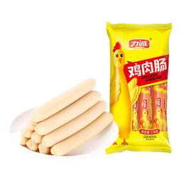力诚任选火腿肠鸡肉肠 香肠火腿烧烤肠泡面搭档 烧烤火锅肠方便食品 【鸡肉肠】176g*1袋 