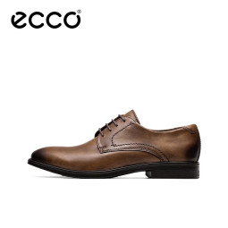 爱步（ECCO）皮鞋男 商务男鞋正装皮鞋男士亮面皮鞋德比鞋 墨本621634  HL HL 琥珀色62163401112 43 尺码偏大