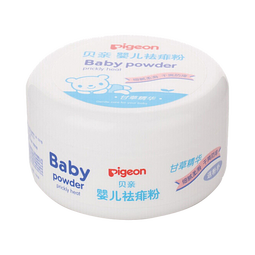 贝亲爽身粉 儿童爽身粉 婴幼儿爽身粉  甘草精华爽身粉120g 无石棉