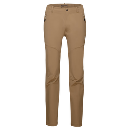 猛犸象（MAMMUT）【爆款】Trekkers 3.0 男士弹力舒适防风抗水徒步长裤软壳裤 深沙漠黄色 S