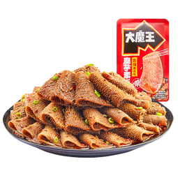 盐津铺子大魔王什锦口味约450g 麻酱素毛肚 魔芋爽 烤肉火锅小吃零食解馋 