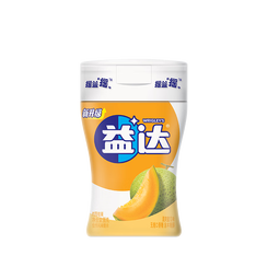 益达 无糖口香糖 哈蜜瓜味 98g约70粒/瓶 口气清新糖 休闲零食糖果 
