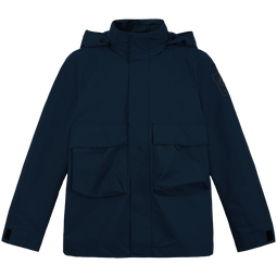 添柏岚（Timberland）官方男装冲锋衣外套户外防水防风休闲夹克|A41QB A41QB433/深宝石蓝 XS