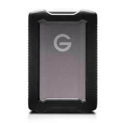 闪迪大师极客 2TB 三防移动硬盘 USB Type-C/3.1 机械硬盘 G-Drive Armor 2.5英寸 外置存储 手机直连 