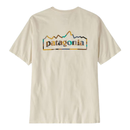 巴塔哥尼亚（Patagonia）男士户外休闲混纺棉环保面料圆领半袖短袖T恤 Unity Fitz 37768 WHI S 