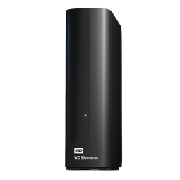 西部数据 西部数据WD桌面移动机械硬盘 20TB 新元素Elements Desktop即插即用 3.5英寸大容量BWLG0200HBK
