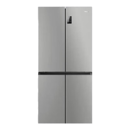 海尔（Haier）冰箱四开门539升十字对开门家用智能双变频大容量三档变温空间一级能效电冰箱 539L铂岩灰+母婴专属空间+黑金净化