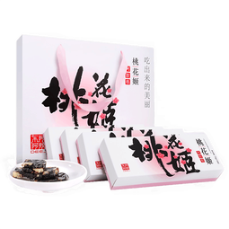 东阿阿胶官方店【倪妮推荐】桃花姬阿胶糕 即食早餐营养品 中秋节礼物礼品 75g*4礼盒装|直播间更优惠