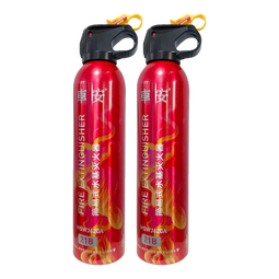 车安水基灭火器车载3C消防双认证家庭车用手提便携式消防认证器材 620ml 水基 21B灭火器