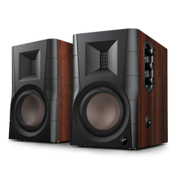 惠威（HiVi） D100蓝牙音箱2.0声道多媒体有源音响笔记本台式电脑桌面音响 木纹色