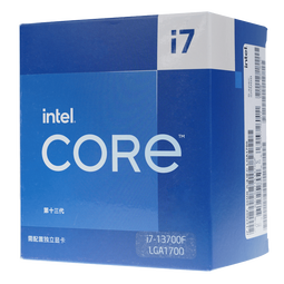 英特尔（Intel）13代酷睿CPU处理器 台式机处理器 盒装CPU 13代i7-13700F 盒装【五年质保】 