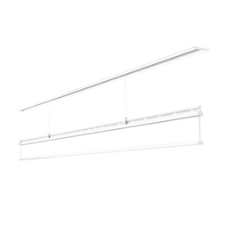 志高（CHIGO）电动隐形晾衣架吊顶阳台家用升降隐藏式晾衣架嵌入式智能晾衣机 【单杆】白色1.8米+36W照明+语音